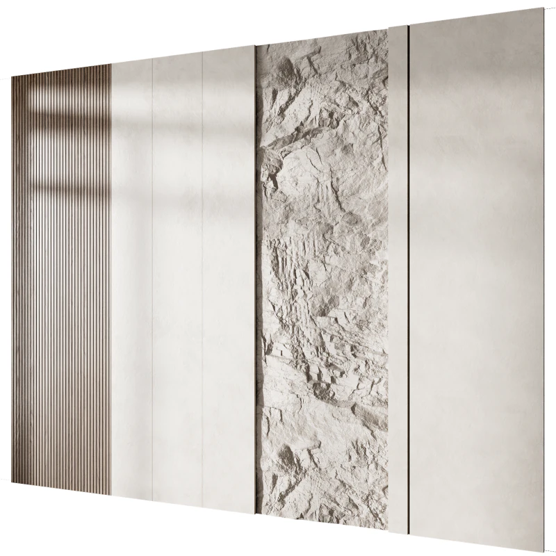 Painel de parede 23 Modelo 3D .c4d .max .obj .3ds .fbx .stl .blend 