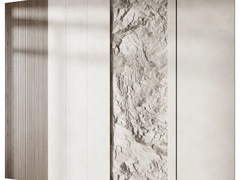 Настінна панель 23 3D Модель