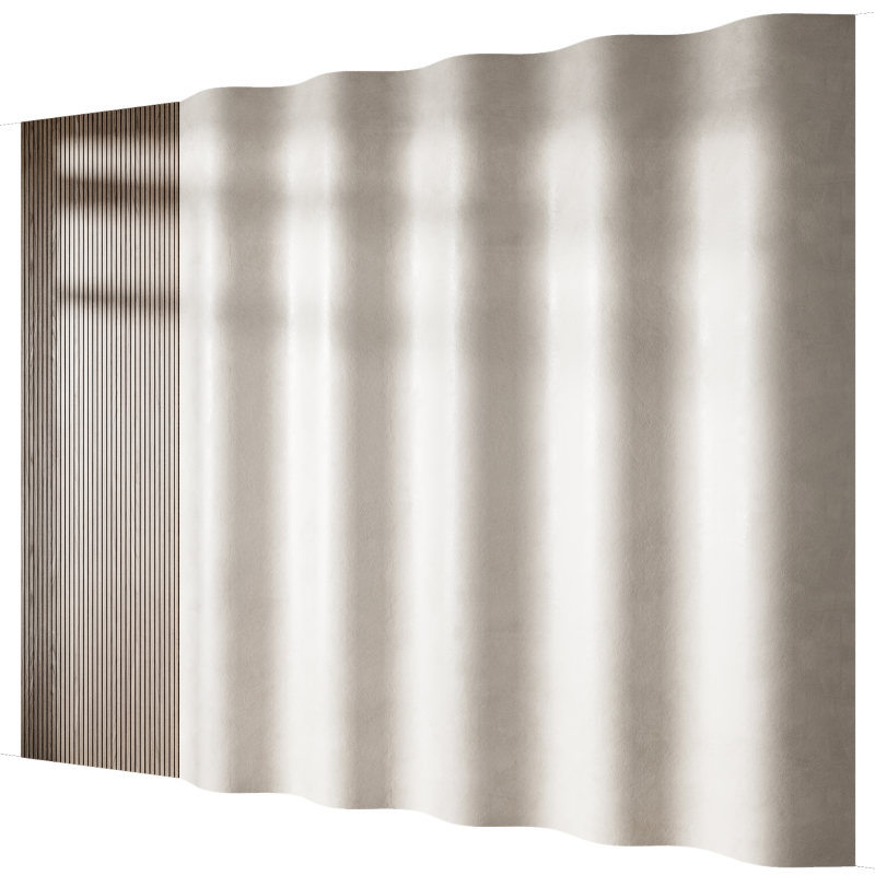 Wall panel 24 3D Model .c4d .max .obj .3ds .fbx .stl .blend 