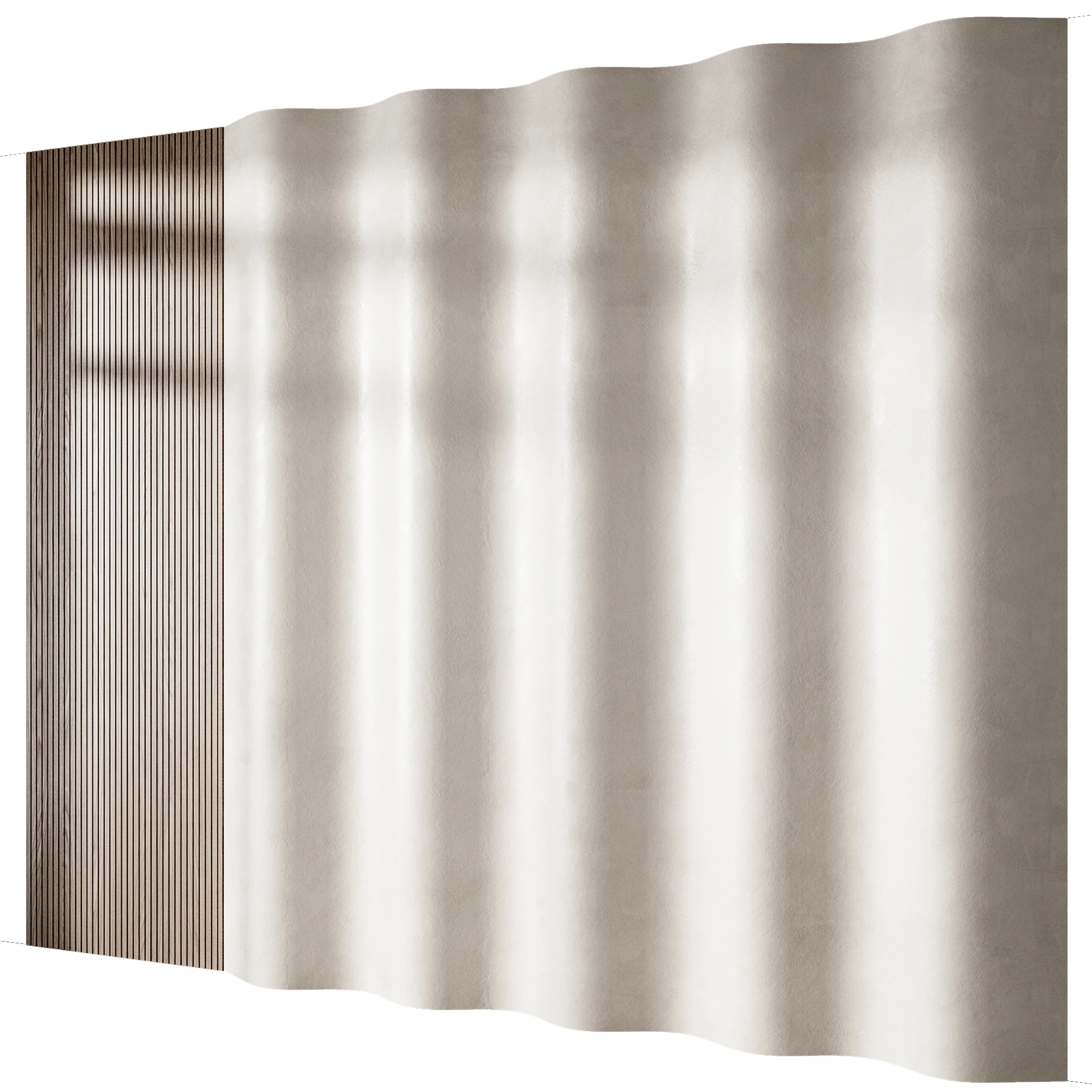 Wall panel 24 3D Model .c4d .max .obj .3ds .fbx .stl .blend