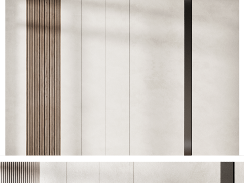 Wall panel 25 3D Modell