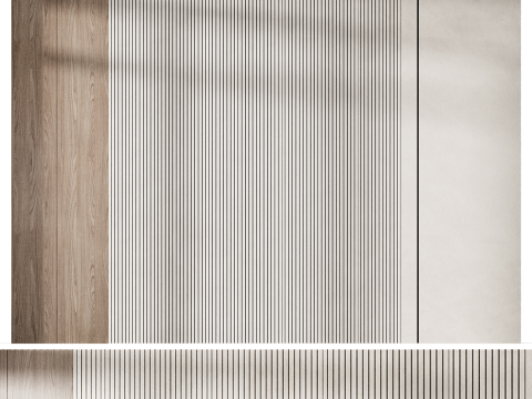Wall panel 26 Modello 3D
