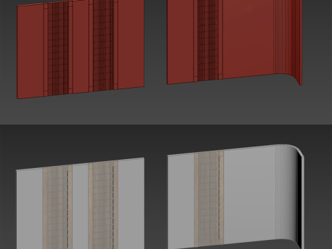 Wall panel 31 Modelo 3D