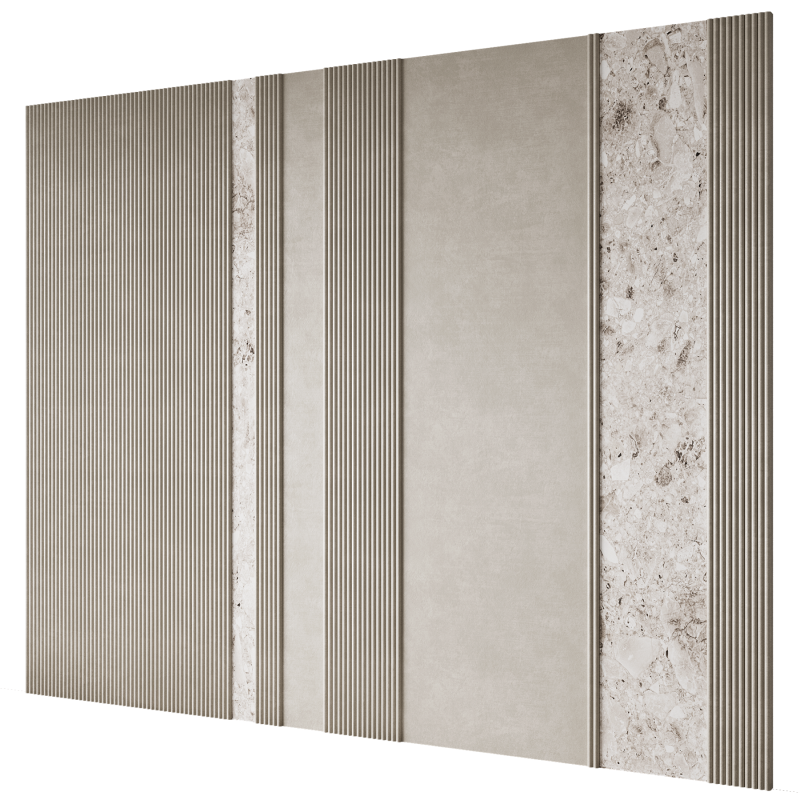 Wall panel 33 3D Модель .c4d .max .obj .3ds .fbx .stl .blend 