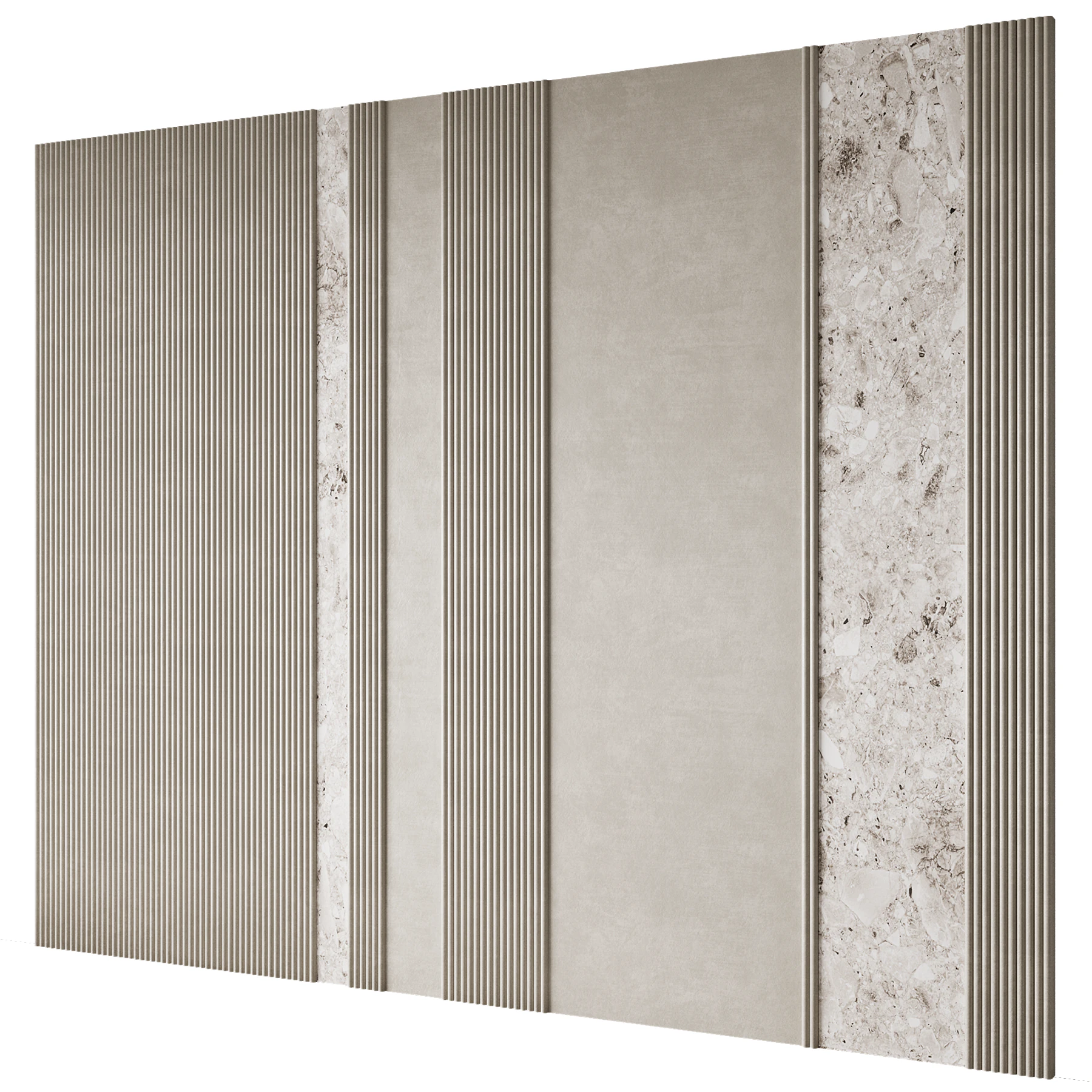Wall panel 33 3D Model .c4d .max .obj .3ds .fbx .stl .blend 