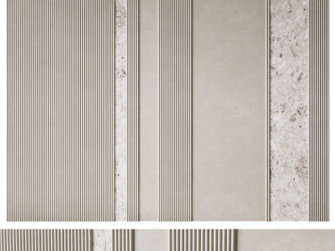 Wall panel 33 3D Model