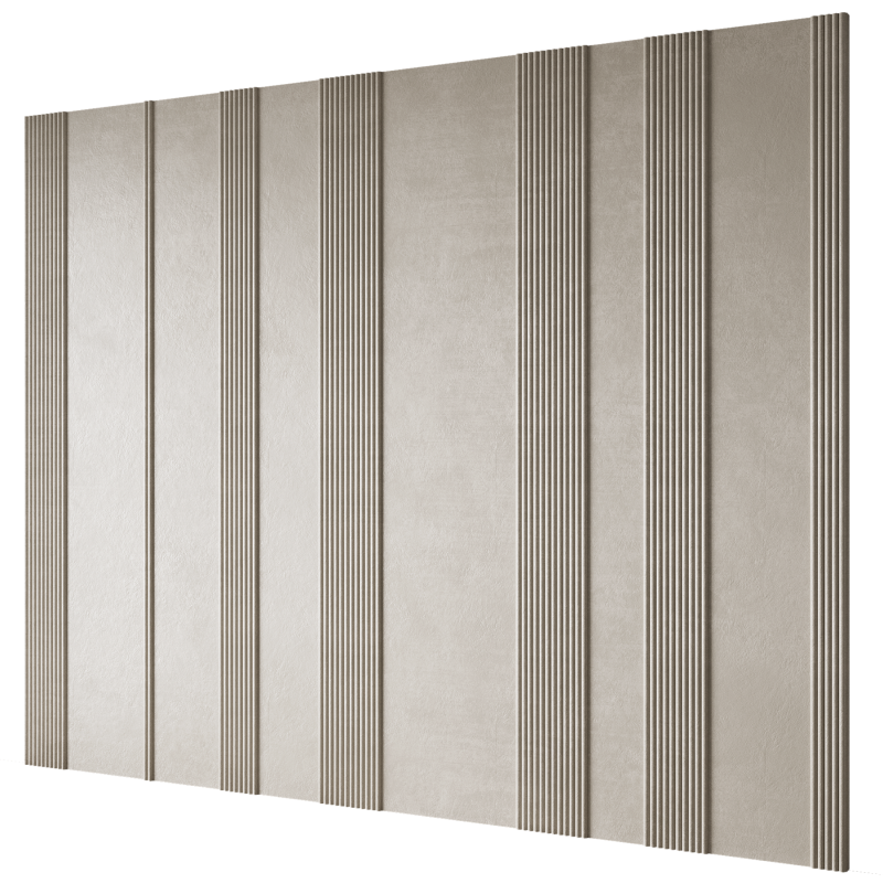 Wall panel 34 Model 3D .c4d .max .obj .3ds .fbx .stl .blend
