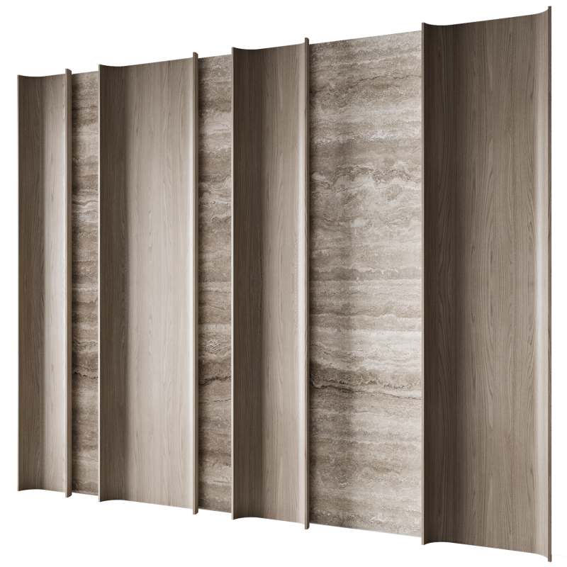 Wall panel 35 3D Model .c4d .max .obj .3ds .fbx .stl .blend 