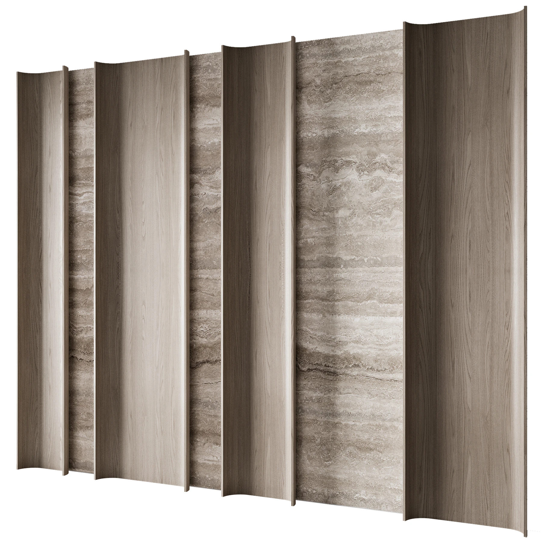 Wall panel 35 3D Model .c4d .max .obj .3ds .fbx .stl .blend