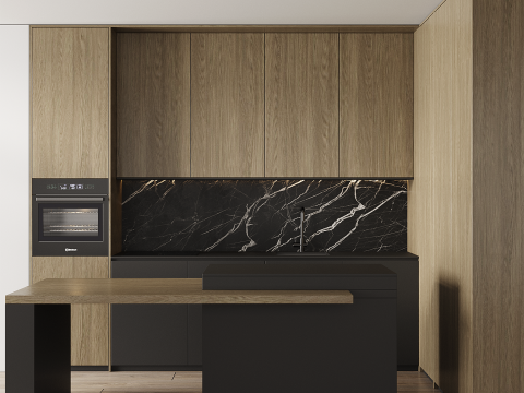 Kitchen 01 Modèle 3D