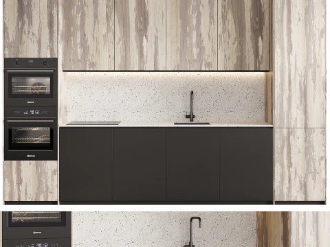 キッチン2 3Dモデル