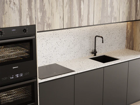 キッチン2 3Dモデル