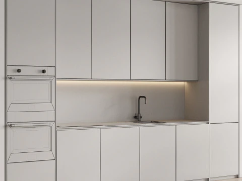 キッチン2 3Dモデル