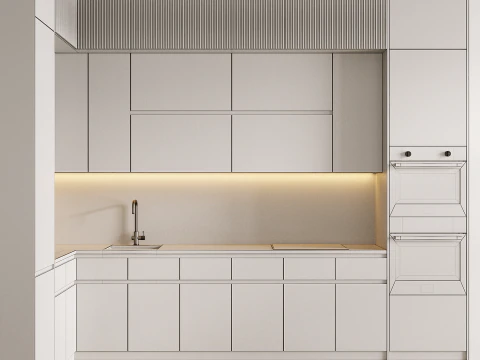 Kitchen 04 3D Model