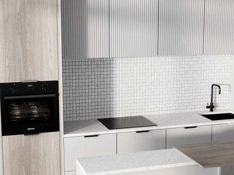 Kitchen set 005 Modèle 3D