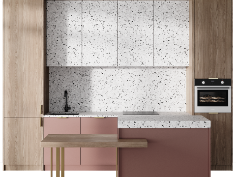 Kitchen set 006 3Dモデル