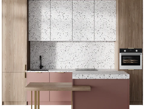 Set da cucina 006 Modello 3D