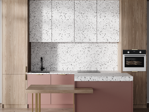 Kitchen set 006 3D 모델
