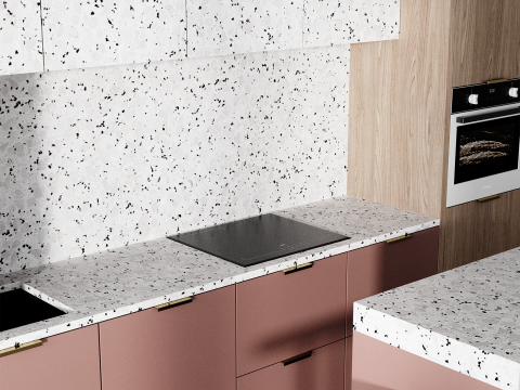 Kitchen set 006 3D 모델