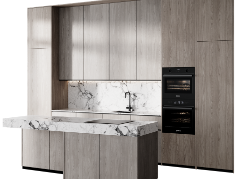 Kitchen 09 3D Model