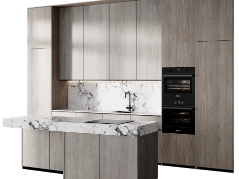 Kitchen 09 3D Model