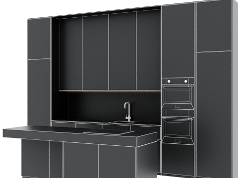 Kitchen 09 3D Model