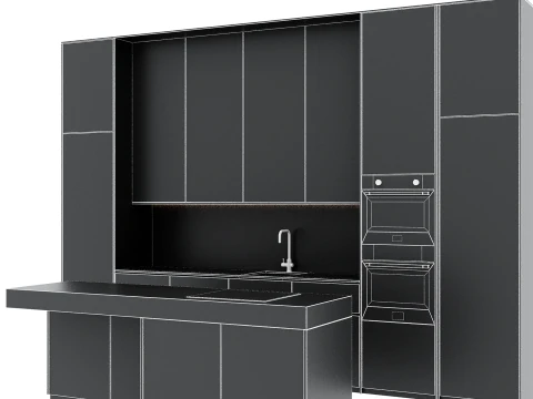 Kitchen 09 3D Model