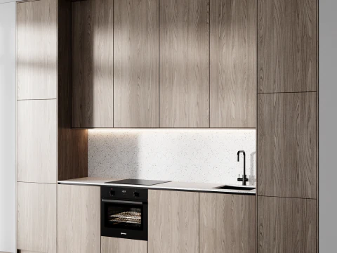 キッチンセット12 3Dモデル