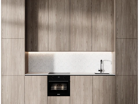 キッチンセット12 3Dモデル