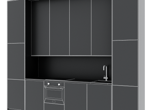 Kitchen set 12 3D 模型