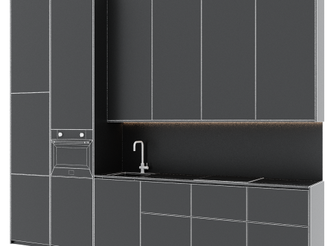 Kitchen set 13 3D Model