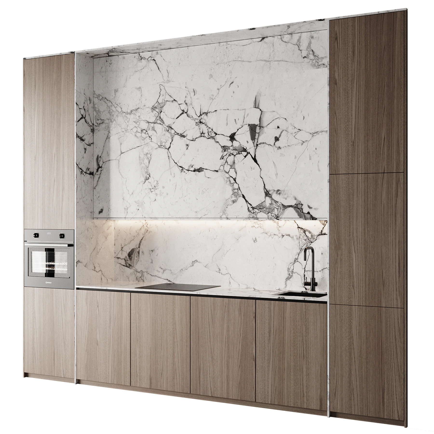 Conjunto de cozinha 14 Modelo 3D .c4d .max .obj .3ds .fbx .stl .blend 