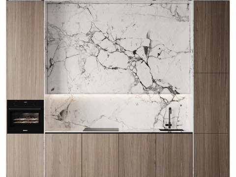 Conjunto de cozinha 14 Modelo 3D