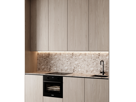 Kitchen set 15 Modello 3D