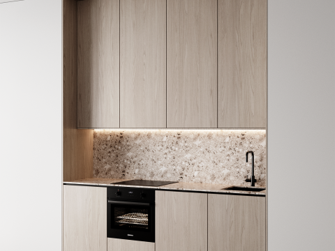 Kitchen set 15 Modello 3D