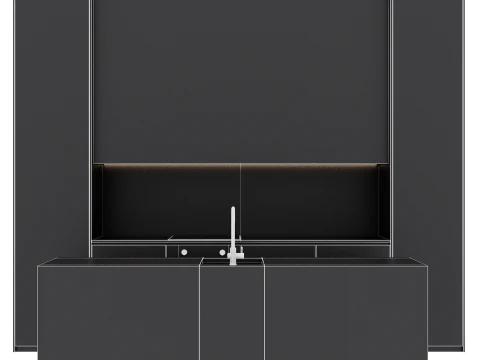 Kitchen set 16 3D Model