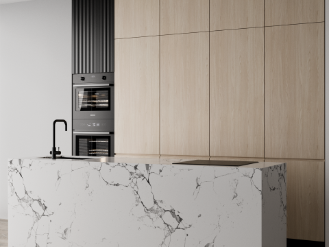 Kitchen set 18 3D Model