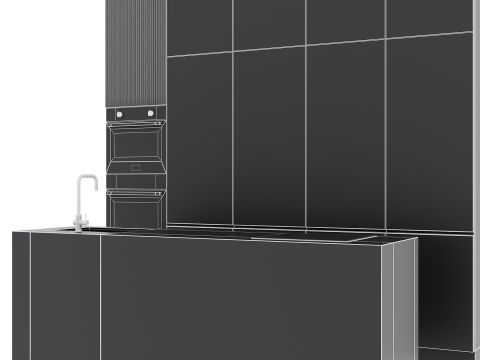 Kitchen set 18 3D Model