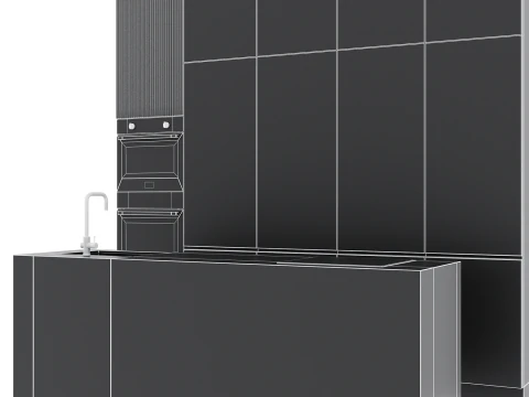 Kitchen set 18 3D Model
