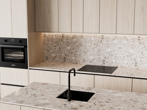 Kitchen set 21 3D 模型