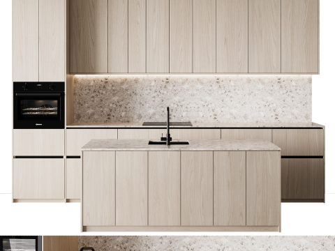 Kitchen set 21 3D 模型