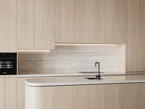 Conjunto de cozinha 22 Modelo 3D