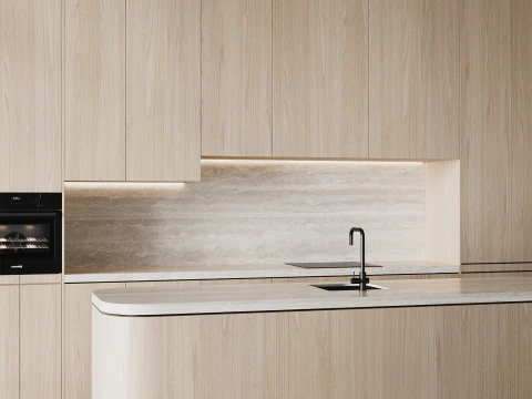 Mutfak seti 22 3D Model