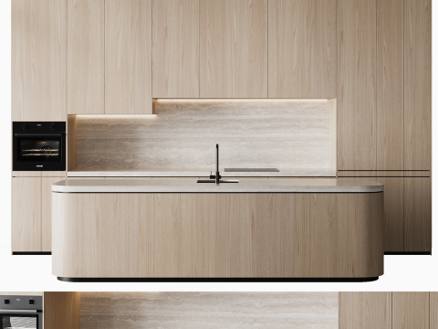 Conjunto de cozinha 22 Modelo 3D