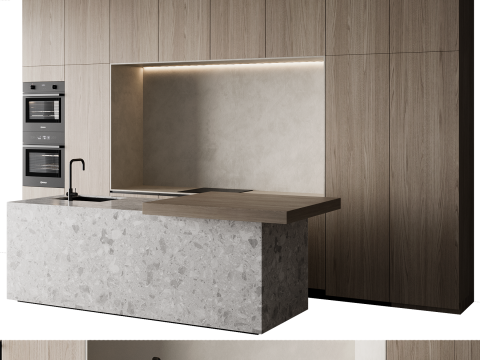 Kitchen set 23 Modelo 3D