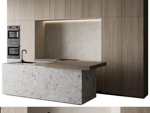 Kitchen set 23 3D Model