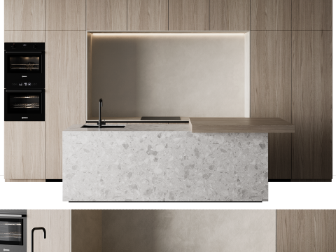 Kitchen set 23 Modelo 3D