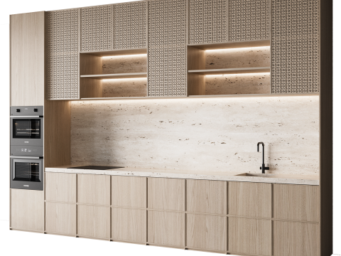 Kitchen set 25 3D मॉडल