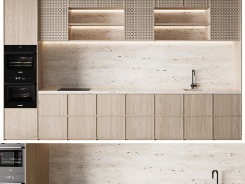 Kitchen set 25 3D Model