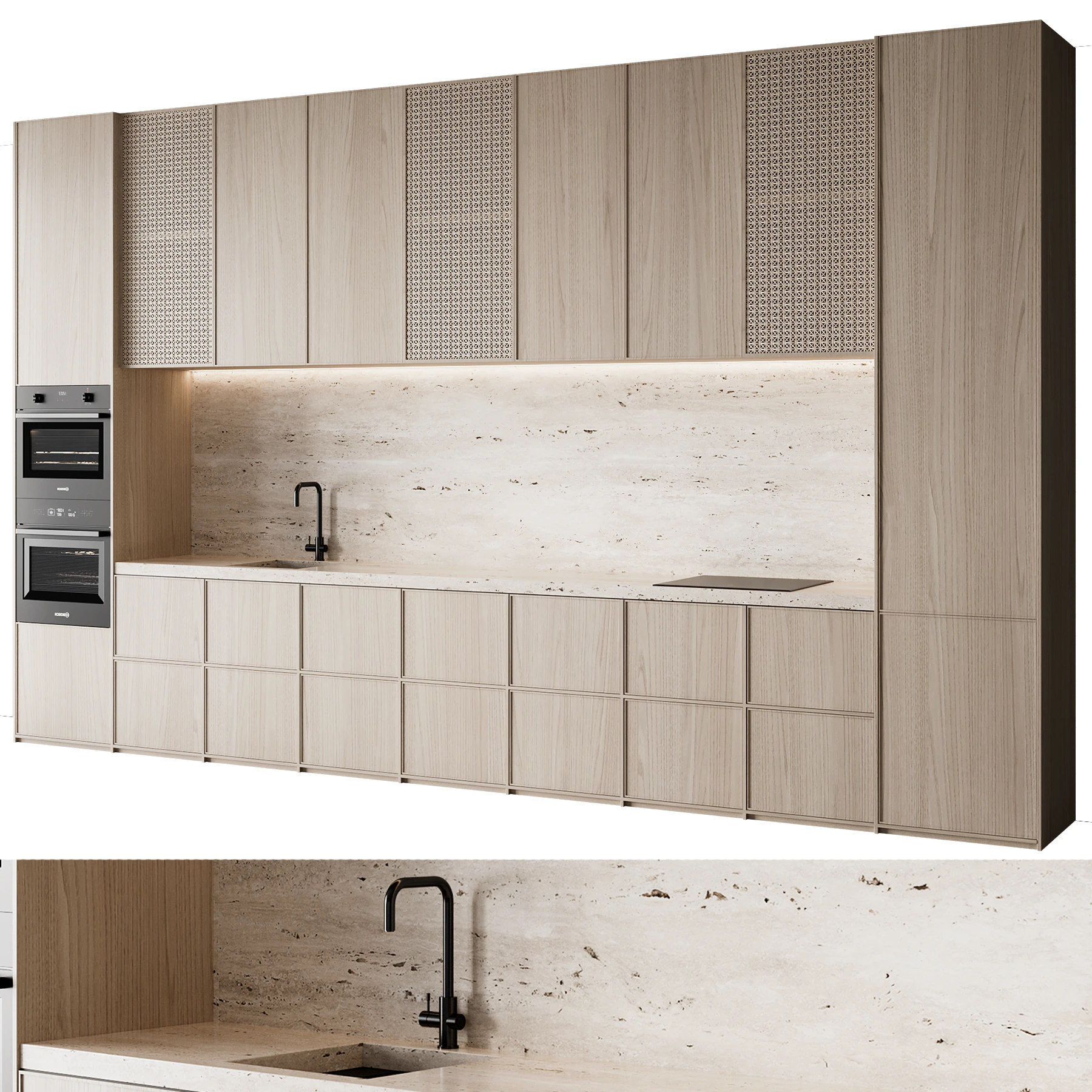 Conjunto de cozinha 26 Modelo 3D .c4d .max .obj .3ds .fbx .stl .blend 